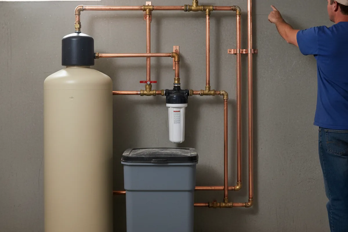 Whole-house water treatment system installed in Mission